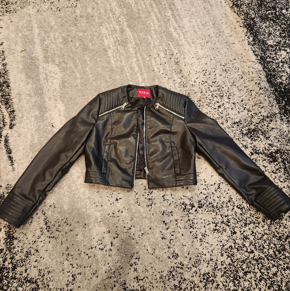 Guess Fuax Leather Jacket